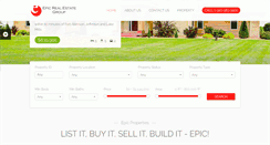 Desktop Screenshot of epic-real.com